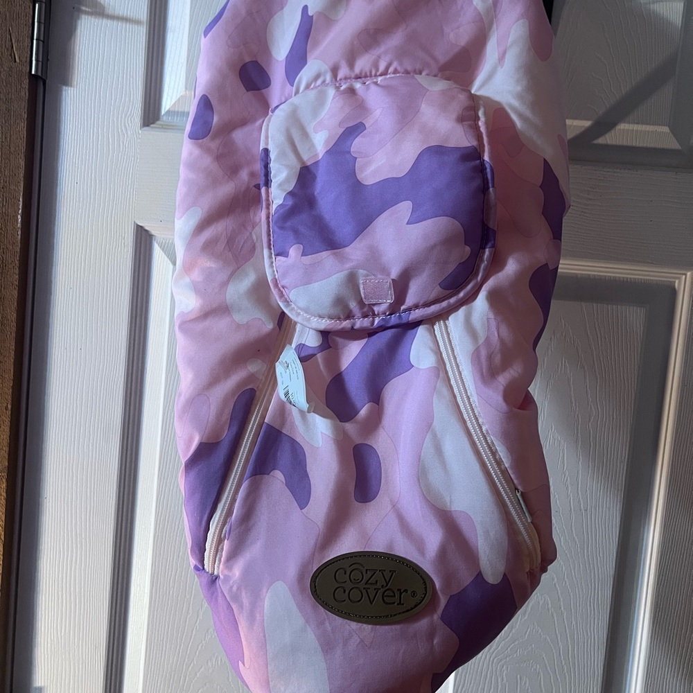 Cozy Cover Pink and Purple Camouflage